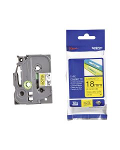 Genuine Brother TX-641 18mm Label Tape