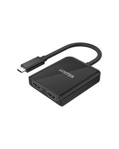 UNITEK 4K 60Hz USB-C to Dual HDMI 2.0 Adapter with MST Dual Monitor (V1408A)