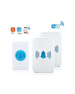 Wink Smart Self-Powered WiFi Doorbell, No Battery Required, Waterproof, Wireless Doorbell WWSSPWDB
