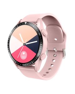 XCELL Smart Watch CLASSIC 3 Talk Lite Pink Silicon Strap