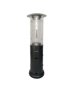 Zenan ZFH-PH10SP Round Glass Tube Outdoor Flame Patio Heater