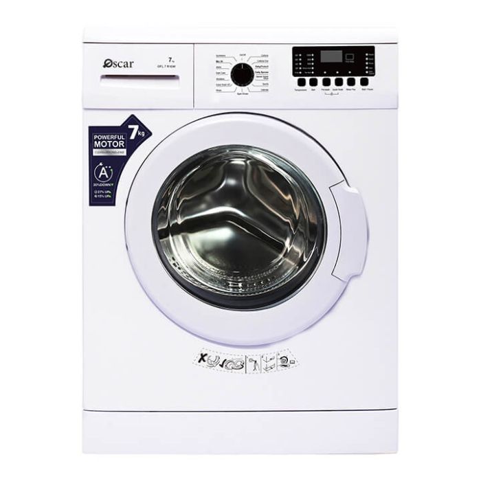 Oscar OFL 7R10 W 7Kg Front Loading Washing Machine