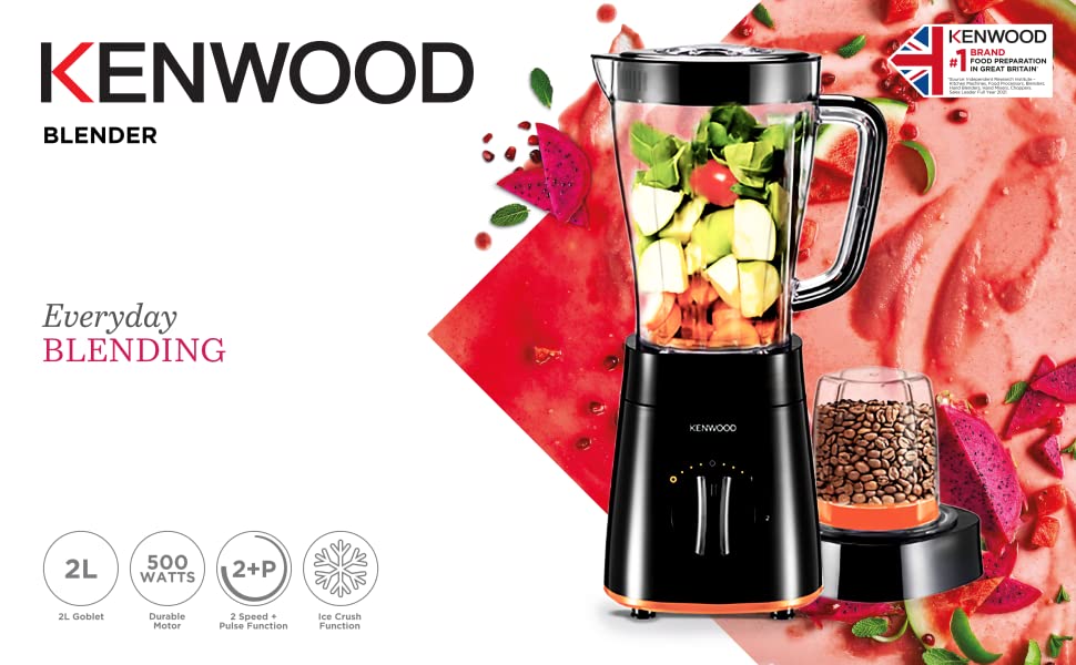 Kenwood Smoothie  Blender/Smoothie Maker with Multi Mill 500W  ()